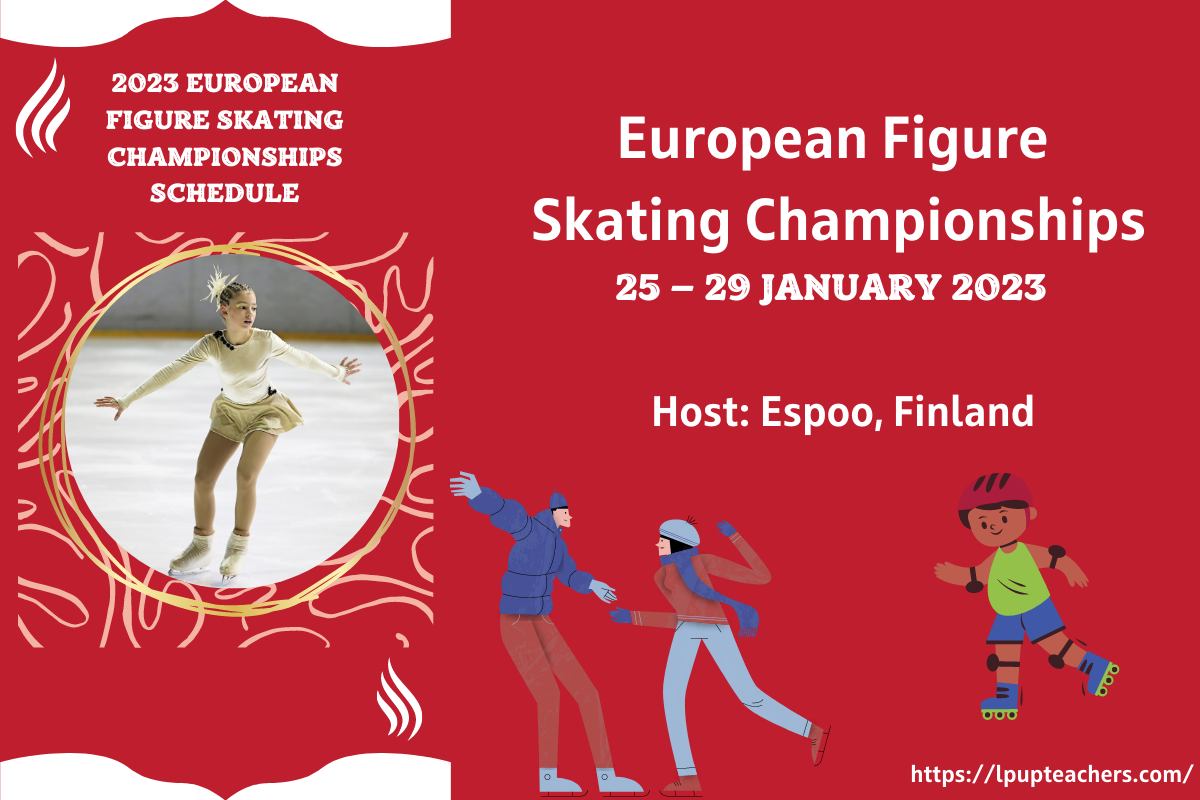 2023 European Figure Skating Championships Schedule