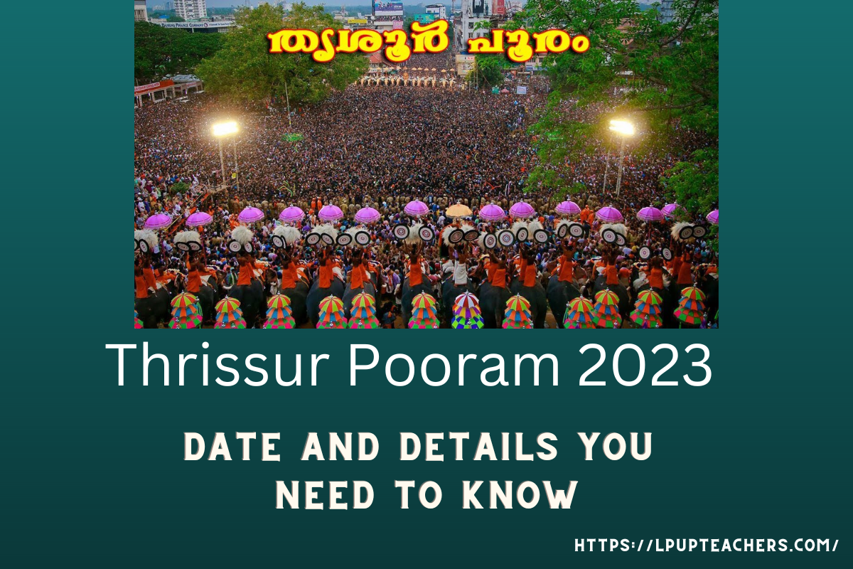 Thrissur Pooram 2023